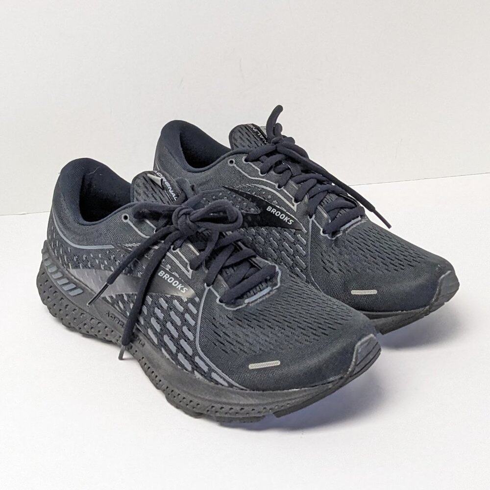 Brooks Adrenaline GTS 21 Running Shoes, Black, Women's 11.5 M